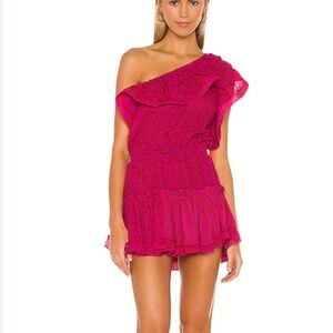 Misa Josephine dress in pink giraffe